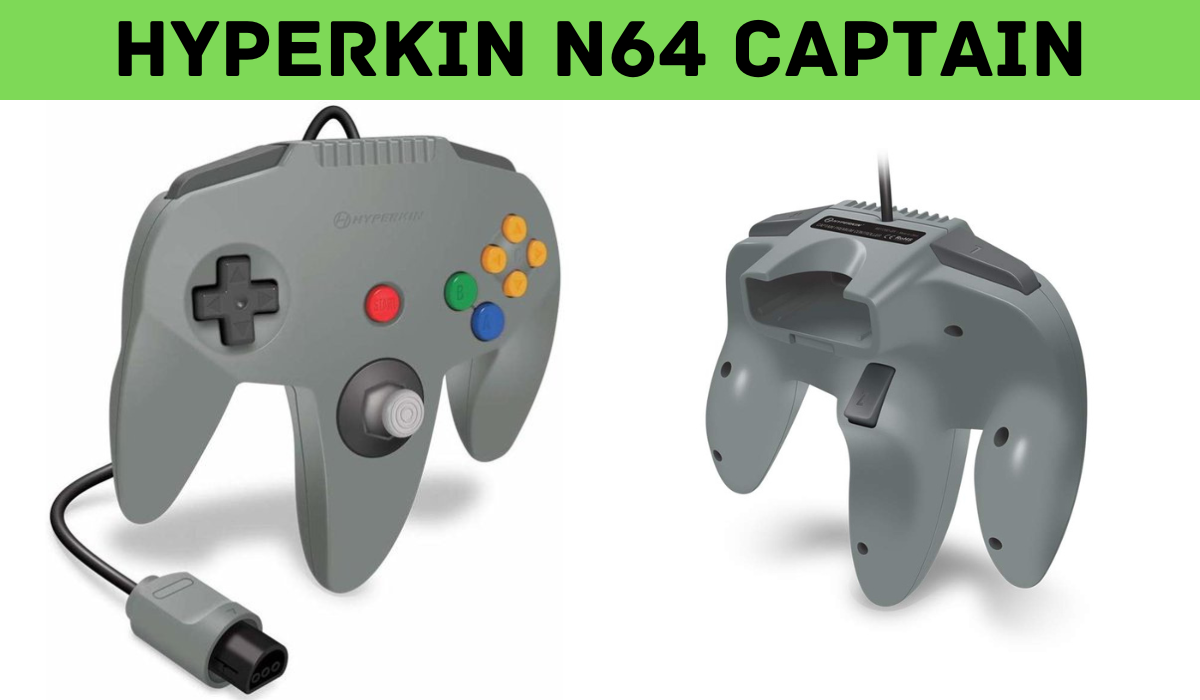 Grey Hyperkin N64 Captain Controllers